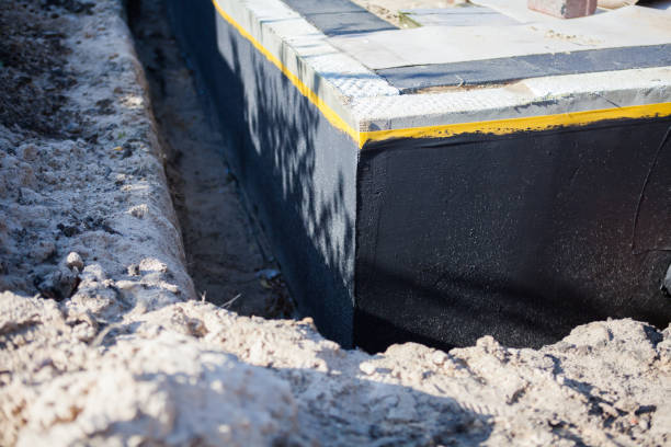 Professional Wet Basement Repair technician working in Blaine, WA
